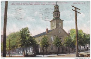 HALIFAX, Nova Scotia, Canada, PU-1908; St. Paul's Church