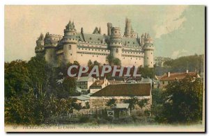 Old Postcard Pierrefonds Chateau West Coast