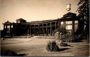Vtg 1910s State Museum University Of Washington WA Real Photo RPPC Postcard