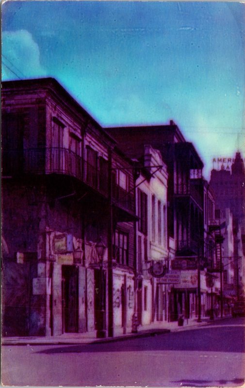 New Orleans Louisiana Old Absinthe House Historic Landmark DB Postcard