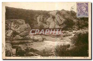 Old Postcard Creuse Picturesque Edges Thaurion Rigole du Diable