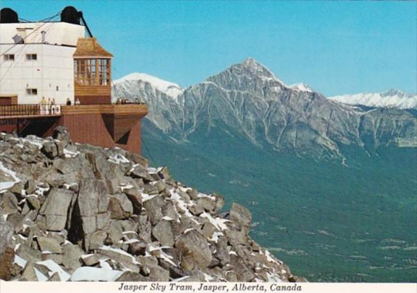 Canada Jasper The Jasper Sky Tram Upper Terminal