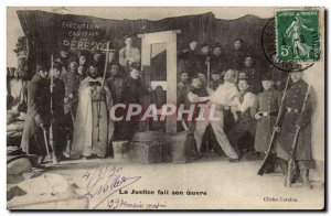 Militaria - Justice makes its work - Capital Execution of Pere 200 - Revoluti...