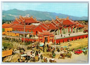 Taipei Taiwan Postcard Hsintienkung (Heaven-Operating Palace) c1950's Unposted