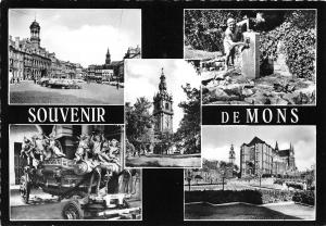 BG7040 souvenir de mons car voiture  belgium CPSM 15x10.5cm