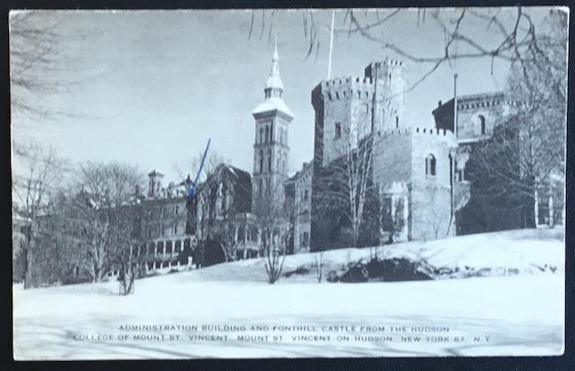 Admin Building The Hudson College of Mount St Vincent New York 1948 Artvue 63