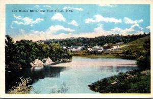 Iowa Fort Dodge Scene On Des Moines River 1922