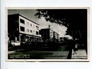 414484 ISRAEL HAIFA Centre on Mt.Carmel CARS Vintage photo RPPC