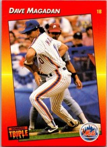 1992 Donruss Baseball Card Dave Magadan New York Mets