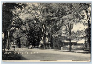 c1910's Glen Street View Glen Falls New York NY Unposted Antique Postcard