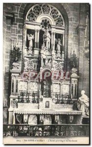 Postcard Old Ste Anne d Auray The privileged altar of St Anne