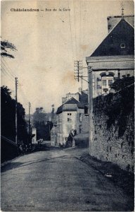 CPA CHATELAUDREN Rue de la Gare (1295691)