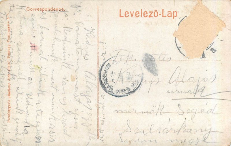 Slovakia Pozsony Bratislava 1906