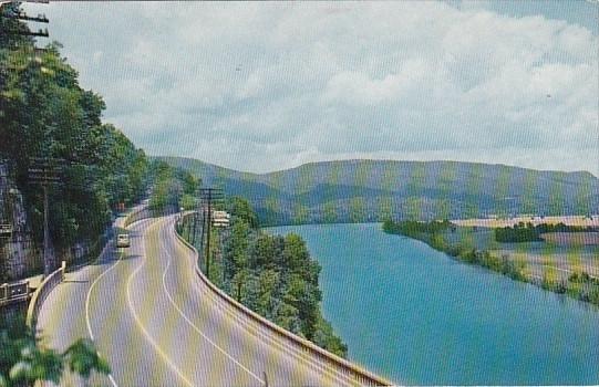 Tennessee Chattanooga Highway Up Lookout Mountain