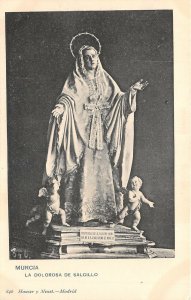 Lot102 spain murcia la dolorosa de salcillo postcard sculpture