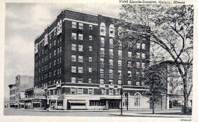 Hotel Lincoln-Douglas - Quincy, Illinois IL