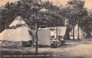 Camping at Ocean Grove Camp Grounds in Dennisport, Massachusetts