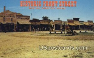 Historic Front Street, Boot Hill - Dodge City, Kansas KS