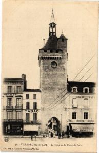 CPA VILLENEUVE-sur-LOT-La Tour de la Porte de Paris (263947)