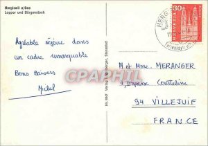 Old Postcard Hergiswil has Lopper See und Burgenstock