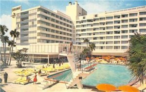 DIPLOMAT Resorts & Country Club, Hollywood-By-The-Sea, Florida ca 1960s Postcard