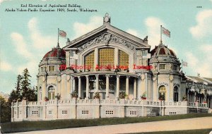 Alaska Yukon Pacific Expo, Central News No A386, Agricultural Building Elevation