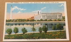 VINTAGE UNUSED PENNY POSTCARD NEW BUREAU OF PRINTING & ENGRAVING WASHINGTON D.C.