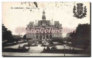 Postcard Limoges Old City Hall