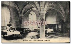 Postcard From Pontigny Abbey Refectory