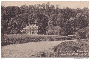 ST. IVEL, Witshire, England, 1900-1910´s; Newton House & River Yeo