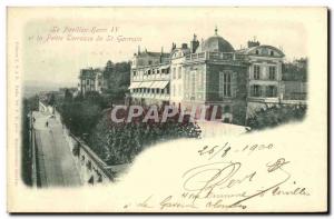 Old Postcard The Fienri Pavilion and the Small Terrace St Germain