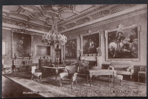 Berkshire Postcard - Ruben's Room, Windsor Castle   DP115
