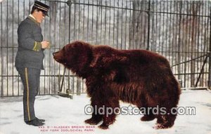 Alaskan Brown Bear New York Zoological Park Unused 
