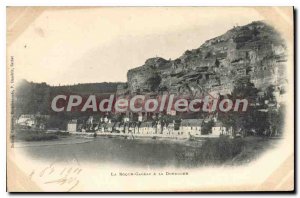 Old Postcard Roque Gageac Dordogne