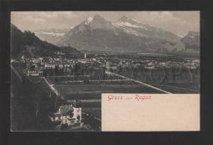 054997 GERMANY GRUSS aus Ragaz Vintage PC