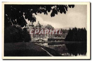 Old Postcard Chateau de Vizille Isere Facade of the Park