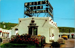 PC White's City Deluxe Motel Carlsbad Cavers National Park New Mexico~137887