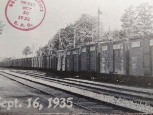 Postcard - Freight Train Cargos
