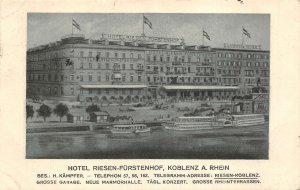 Lot175 hotel riesen furstenhof koblenz a rhein ship germany