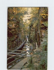 Postcard The Flume Gorge, Franconia Notch, Lincoln, New Hampshire