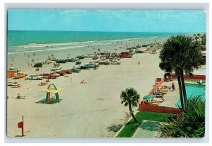 Vintage World Famous Beach Daytona Beach Florida Postcard P90E