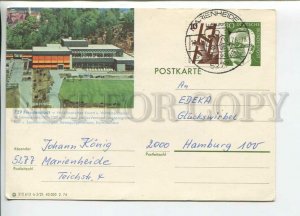 449665 GERMANY 1974 Freudenstadt real posted Marienheide POSTAL stationery