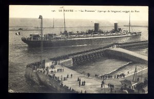 LS3497 - French Liner - CGT - La Provence - built 1906 - postcard