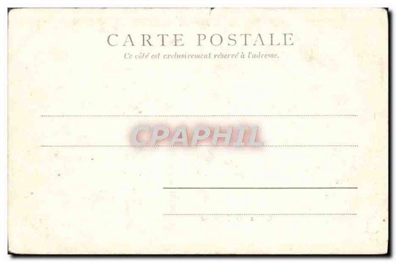 Old Postcard Chateau de Chaumont