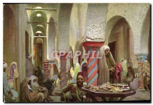 Old Postcard Orientalism At bazaar