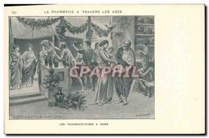 Old Postcard Pharmacy Through The Ages The pharmacotribes Rome