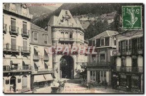 Cauterets - Plac St Martin Old Postcard