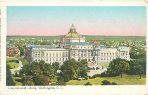 Congressional Library Washington DC WB Litho Unused