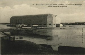 PC ISSY-LES-MOULINEAUX HANGAR A DIRIGEABLES ZEPPELIN BALLOON AVIATION (a19161)