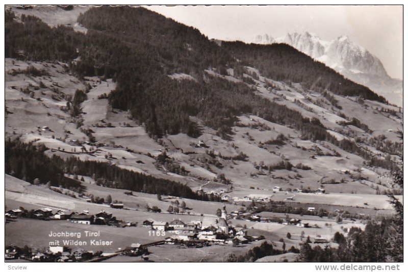 RP: Jochberg Tirol mit Wilden Kaiser, Austria , 40-50s